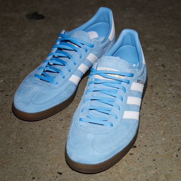 lichtblauwe Adidas Handball Spezial sneakers met korting bij Zalando
