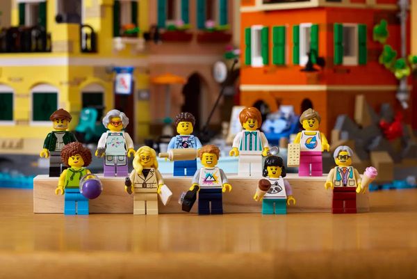 lego bouwset vakantie italiaanse rivièra minifiguren
