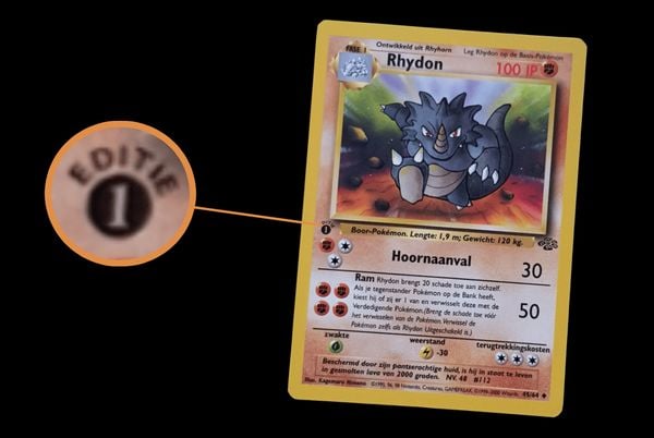 Pokemon kaart editie 1