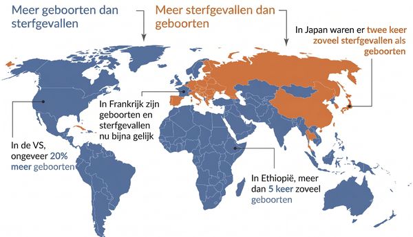 Half Europa krimpt al decennia: zo lang houdt Nederland stand