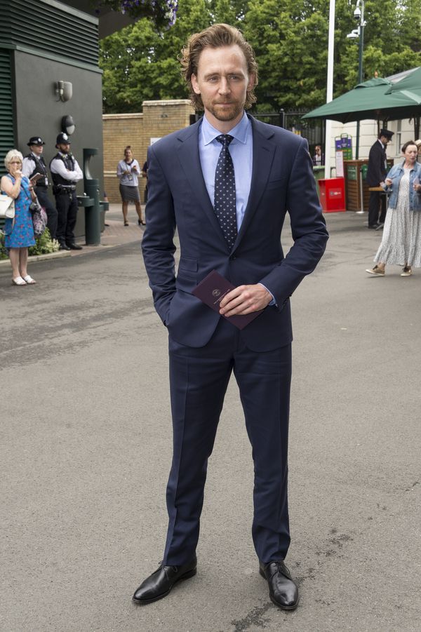 Tom Hiddleston, wimbledon 2019, best geklede mannen, tennis