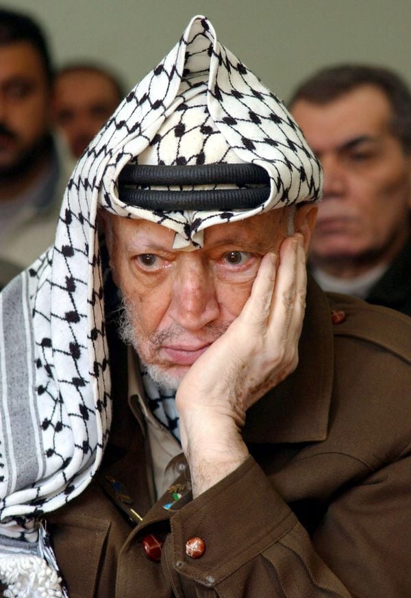 Yasser Arafat, miljardair, palestina, israël