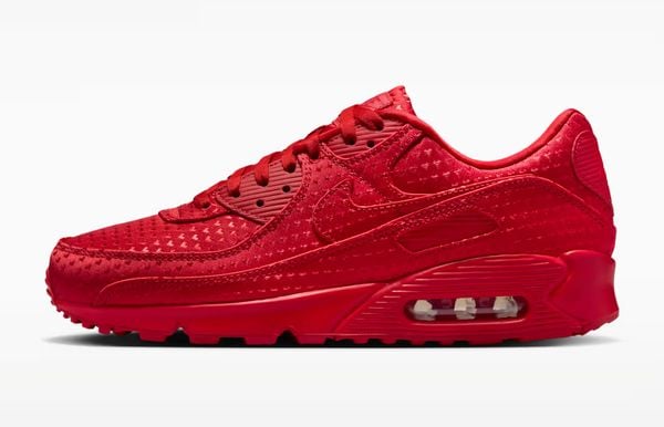 Nike Air Max 90 Premium 'Valentijnsdag' (IB6606-600) nieuwe sneakers vol hartjes