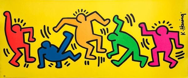 Dancing Figures Keith Haring