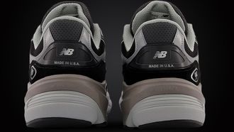 new balance made in usa 990v6 sneakers, zwart
