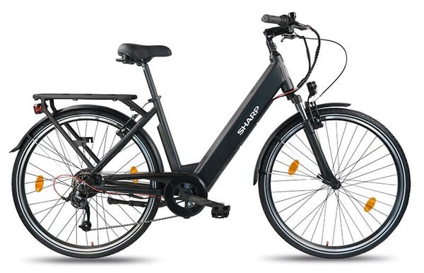 Sharp BK-ED04-EB Elektrische Fiets deal e-bike voor 999 euro japans techmerk