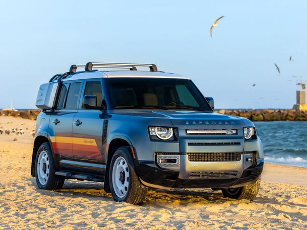 land rover defender beach break nieuwe surfauto