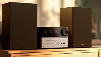 Philips dropt 80's audiosysteem à €179 met 80W en gratis gadget