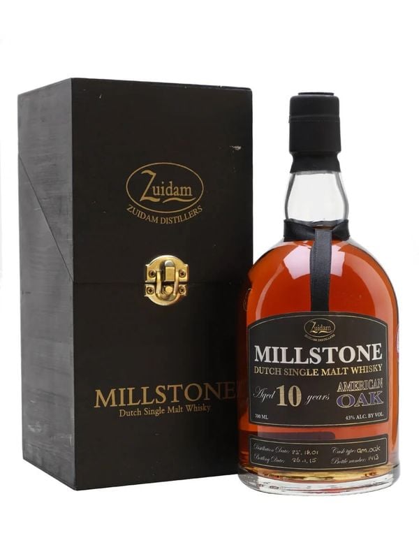 Zuidam Millstone 10 Years Single Malt American Oak, nederland, nederlandse whisky