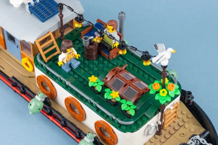 LEGO IDEAS AMSTERDAM WOONBOOT