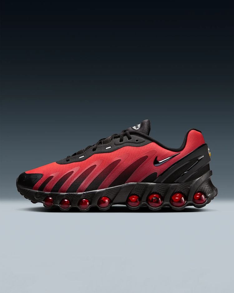 nike air max dn8 nieuwe rood zwarte sneakers
