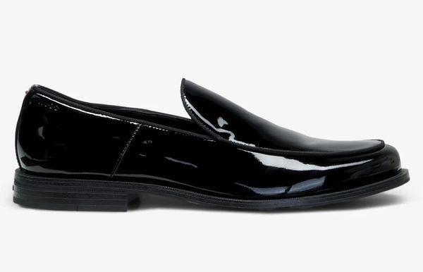 loafers lakleer hugo boss korting sale bijenkorf 139 euro gala kostuum compleet paar