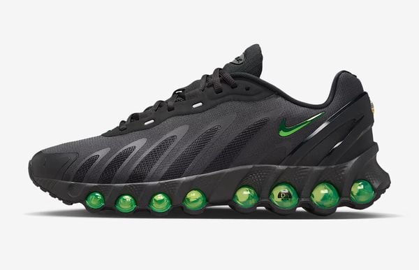 Nike AIR MAX DN8 nieuwe sneakers 50 procent korting herfst-sale 2025 groen-zwart