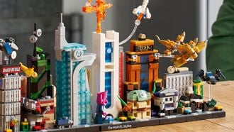 LEGO propt 13 Marvel-gebouwen in 18+ skyline van €99,99