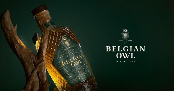 Belgian Owl Green Identité Single Malt Whisky, lage landen, belgië