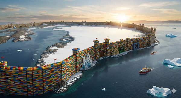 GOOgle Gemini lego groenland