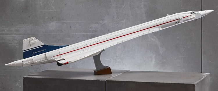 lego concorde bouwset grootste vliegtuig ooit