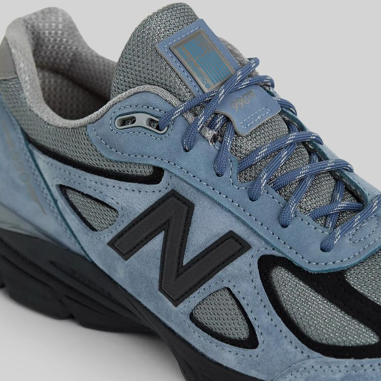 New Balance Made in USA 990v4 nieuwe blauwe sneakers outdoorveters