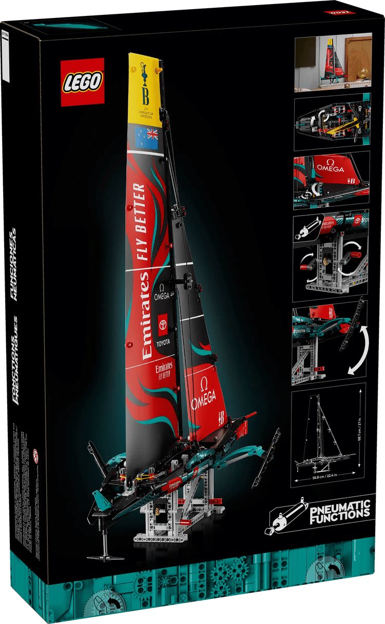 LEGO Technic 42174 Emirates Team New Zealand AC75 Yacht 3