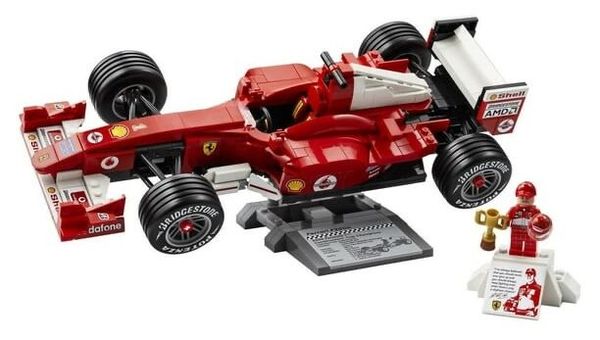 LEGO Icons 11375 Ferrari F2004 & Michael Schumacher444