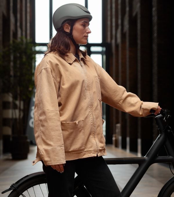 Stijlvolle e-bike helm van Headfirst echo pro helmplicht