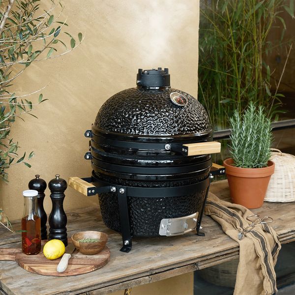 909 kamado bbq replica big green egg barbecue voor 229 euro