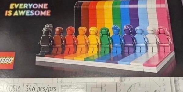 lego, pride, everyone is awesome, minifiguren