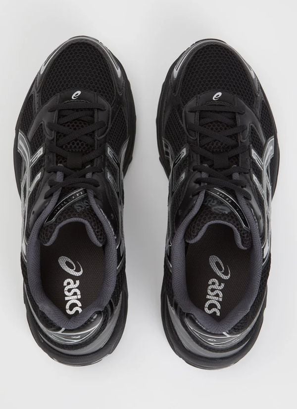 Asics Gel-1130 nieuwe zwarte rave sneakers voor 100 euro