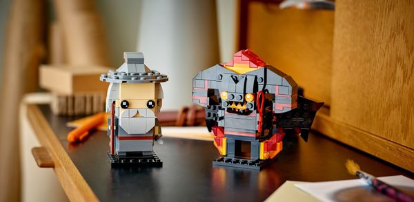 LEGO BrickHeadz 40631 Gandalf the Grey & Balrog