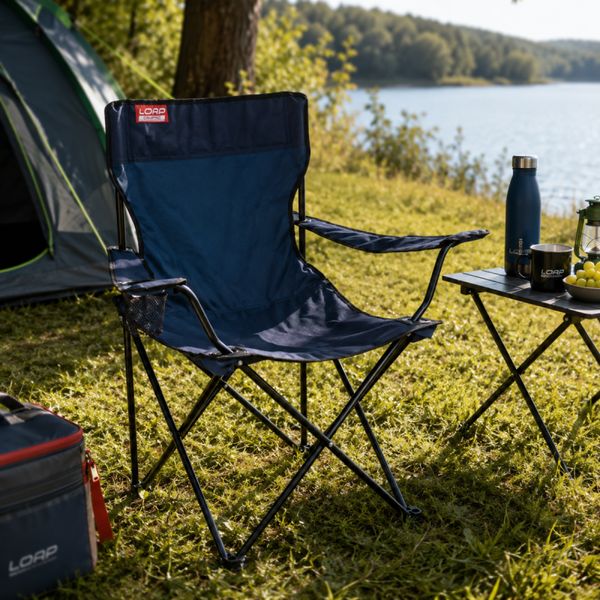 Loap Hawaii Campingstoel mét bekerhouder lowands deals korting kampeerspullen