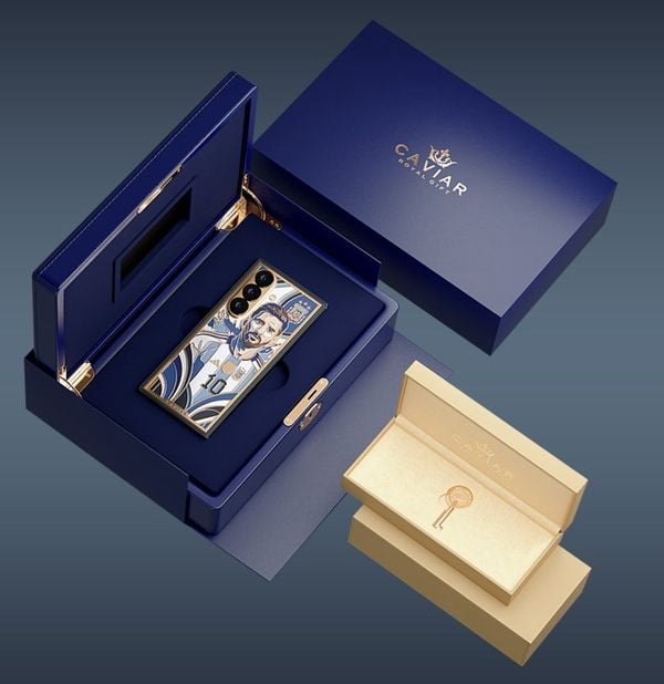 Deze 24-karaats Messi-telefoon van 13.000 dollar verslaat Poetin 2