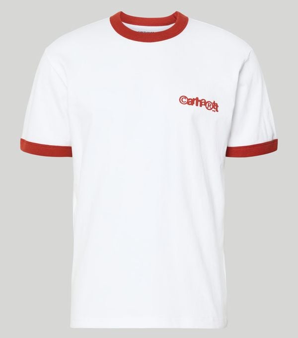 carhartt ringer t-shirt vintage look korting sale