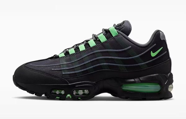 Nike Air Max 95 Big Bubble Tech IH7853-004 zwarte sneakers met korting sale najaar 2026