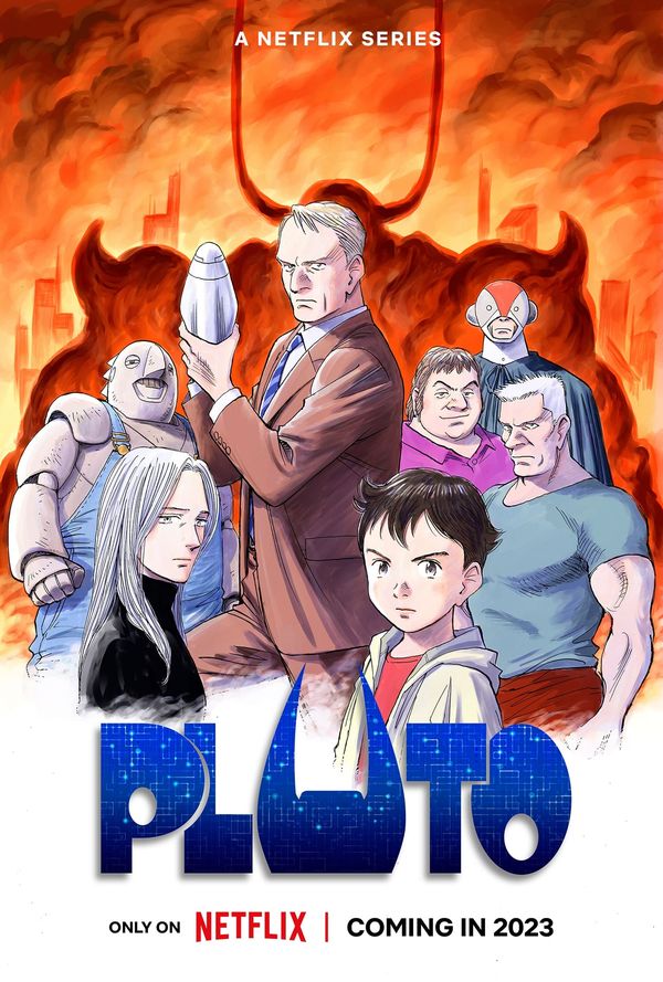 Netflix Pluto anime scifi show