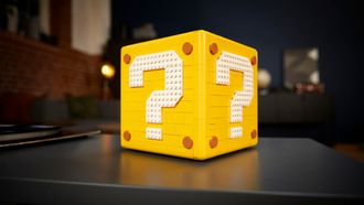 LEGO, Super Mario 64 Block, vraagteken, box