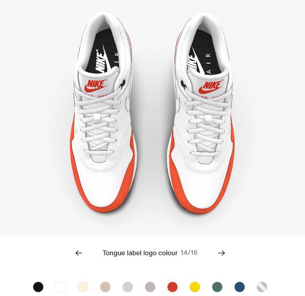 De nieuwe Nike Air Max 1-sneakers kun je naar eigen smaak ontwerpen