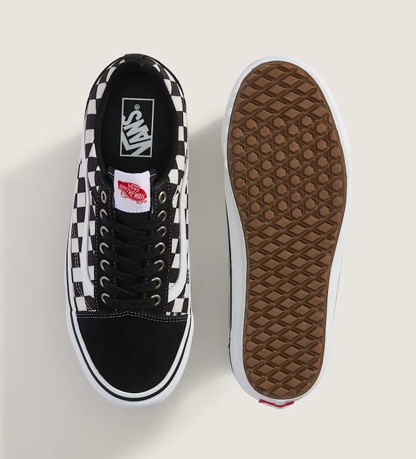 vans Old-Skool-Insulated-sneakers checkerboard met korting in de sale voor 55 euro