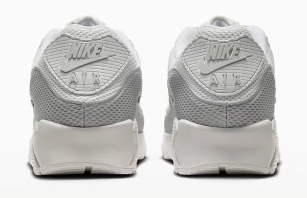 nike air max 90 premium Off White Grey Fog Smoke Photon Dust IM5759-100 nieuwe sneakers new balance grey days