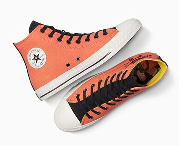 NAruto Converse Chuck Taylor All Stars sneakers collab