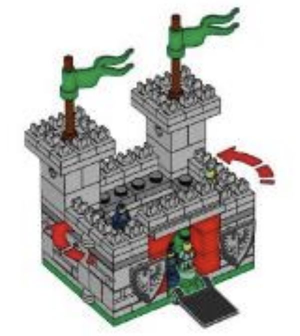 LEGO-set ooit: Knight's Castle