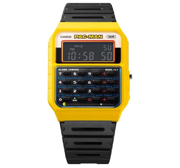 Casio x Pac-Man CA-53WPC-1B betaalbaar retro horloge vintage collection