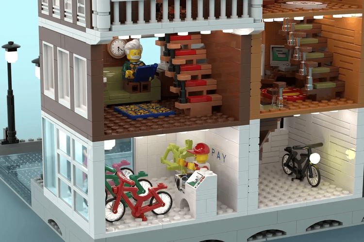 Amsterdam Canal Houses LEGO NEDERLANDSE SET 22