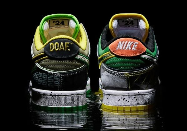 DOAF Nike Dunk Low 'What the Duck' sneakers ontketenen bizarre hype away