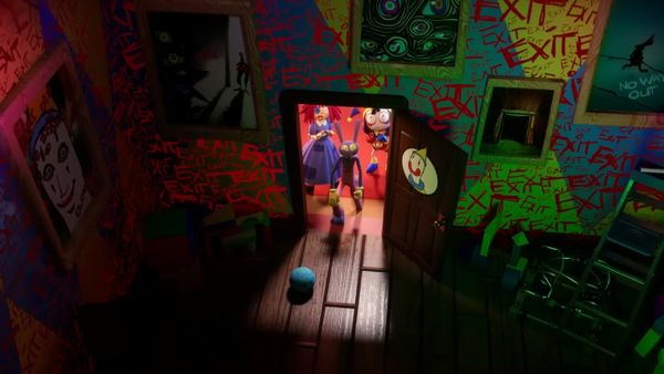 Adult tekenfilm The Amazing Digital Circus op Netflix geniale 18+ tekenfilm
