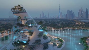Dubai bouwt bizar zwemparadijs met waterval zo hoog als de Dom