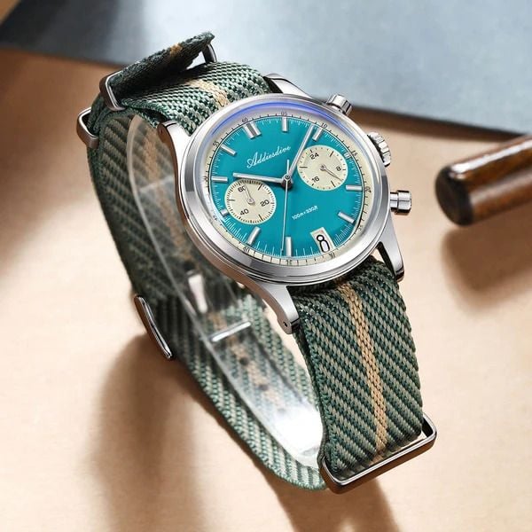 Addiesdive 38mm Quartz Chronograph (VK64 horloge 100 euro