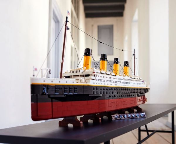 titanic, lego, bouwset