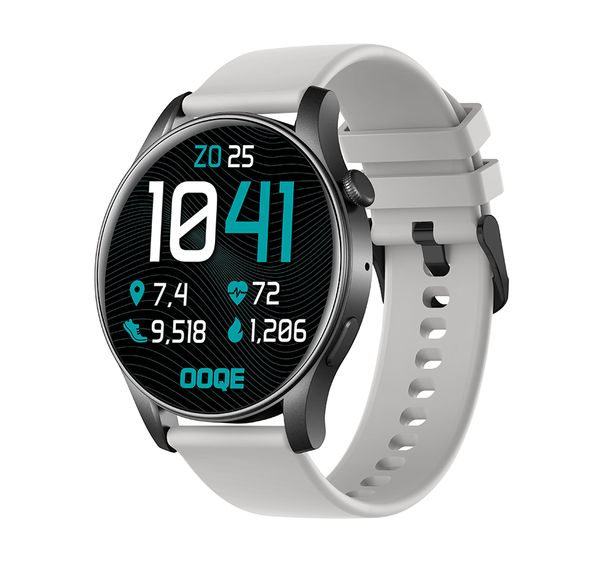 OOQE Watch Ultra 3 nederlandse smartwatch black friday korting samsung galaxy watch horloge grijs