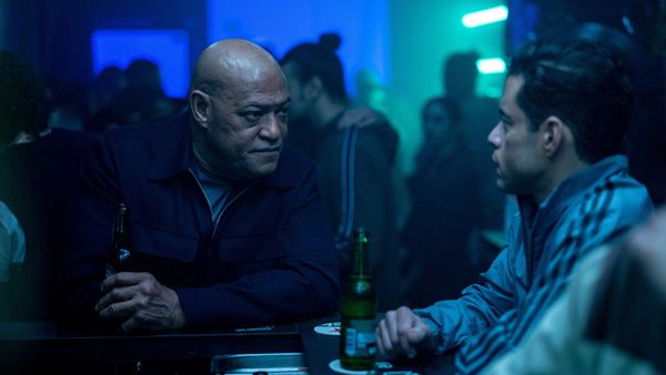 the amateur laurence fishburne, rami malek james bond disney+