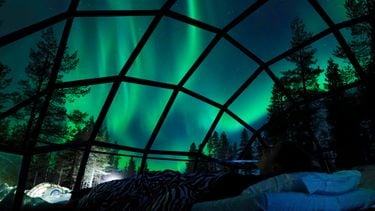 Kakslauttanen Arctic Resort, mooiste plekken europa, noorderlicht spotten, aurora borealis